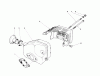 Toro 20680 - Lawnmower, 1990 (0000001-0999999) Spareparts MUFFLER ASSEMBLY (MODEL NO. 47PK9-1)