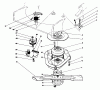 Toro 20684 - Lawnmower, 1985 (5000001-5999999) Spareparts BLADE BRAKE CLUTCH ASSEMBLY