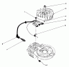 Toro 20684 - Lawnmower, 1986 (6000001-6999999) Spareparts FLYWHEEL & MAGNETO ASSEMBLY 47PE-4 (USED ON UNITS WITH SERIAL NO. 6000101-6002200)