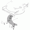 Toro 20684 - Lawnmower, 1986 (6000001-6999999) Spareparts LEAF SHREDDER KIT MODEL NO. 59157 (OPTIONAL)