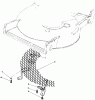 Toro 20684 - Lawnmower, 1987 (7000001-7999999) Spareparts LEAF SHREDDER KIT MODEL NO. 59157 (OPTIONAL)