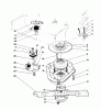 Toro 20684 - Lawnmower, 1988 (8000001-8999999) Spareparts BLADE BRAKE CLUTCH ASSEMBLY
