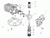 Toro 20684 - Lawnmower, 1988 (8000001-8999999) Spareparts ENGINE ASSEMBLY (MODEL NO. 47PG6 & 47PH7)
