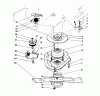 Toro 20684C - Lawnmower, 1989 (9000001-9999999) Spareparts BLADE BRAKE CLUTCH ASSEMBLY