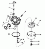 Toro 20692 - Lawnmower, 1988 (8000001-8999999) Spareparts CARBURETOR NO. 632098
