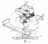 Toro 20692 - Lawnmower, 1989 (9000001-9999999) Spareparts ENGINE ASSEMBLY