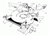 Toro 20692 - Lawnmower, 1989 (9000001-9999999) Spareparts HOUSING ASSEMBLY