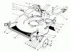 Toro 20692 - Lawnmower, 1988 (8000001-8999999) Spareparts HOUSING ASSEMBLY