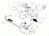 Toro 20692 - Lawnmower, 1990 (0000001-0999999) Spareparts HOUSING ASSEMBLY