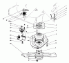 Toro 20695 - Lawnmower, 1987 (7000001-7999999) Spareparts BLADE BRAKE CLUTCH ASSEMBLY