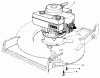 Toro 20695 - Lawnmower, 1987 (7000001-7999999) Spareparts ENGINE ASSEMBLY