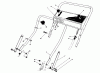 Toro 20695 - Lawnmower, 1988 (8000001-8999999) Spareparts HANDLE ASSEMBLY