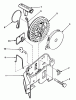 Toro 20705 - Lawnmower, 1979 (9000001-9999999) Spareparts REWIND STARTER NO. 590531