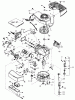 Toro 20705 - Lawnmower, 1984 (4000001-4999999) Spareparts ENGINE TECUMSEH MODEL NO. TNT 100-10086E