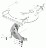 Toro 20705 - Lawnmower, 1985 (5000001-5999999) Spareparts LEAF SHREDDER KIT MODEL NO. 59157 (OPTIONAL)