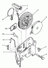 Toro 20705 - Lawnmower, 1985 (5000001-5999999) Spareparts STARTER NO. 590531