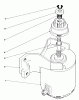 Toro 20715C - Lawnmower, 1985 (5000001-5999999) Spareparts STARTER ASSEMBLY