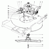 Toro 20725 - Lawnmower, 1980 (0000001-0999999) Spareparts ENGINE ASSEMBLY
