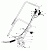 Toro 20725 - Lawnmower, 1980 (0000001-0999999) Spareparts HANDLE ASSEMBLY