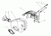 Toro 20745C - Lawnmower, 1986 (6000001-6999999) Spareparts MUFFLER ASSEMBLY