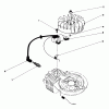 Toro 20747 - Lawnmower, 1985 (5000001-5999999) Spareparts FLYWHEEL & MAGNETO ASSEMBLY