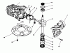 Toro 20747C - Lawnmower, 1987 (7000001-7999999) Spareparts CRANKSHAFT ASSEMBLY (MODEL NO. 47PG6)