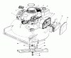 Toro 20747C - Lawnmower, 1988 (8000001-8999999) Spareparts ENGINE ASSEMBLY (MODEL NO. 47PG6)
