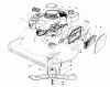 Toro 20747C - Lawnmower, 1988 (8000001-8999999) Spareparts ENGINE ASSEMBLY (MODEL NO. 47PG7)
