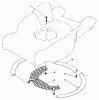 Toro 20752 - Lawnmower, 1979 (9000001-9999999) Spareparts LEAF SHREDDER KIT NO. 37-0120 (OPTIONAL)