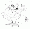 Toro 20752 - Lawnmower, 1980 (0000001-0999999) Spareparts ENGINE ASSEMBLY