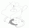 Toro 20752 - Lawnmower, 1980 (0000001-0999999) Spareparts LEAF SHREDDER KIT NO. 37-0120 (OPTIONAL)