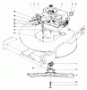 Toro 20755 - Lawnmower, 1980 (0000001-0999999) Spareparts ENGINE ASSEMBLY