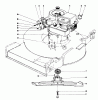 Toro 20755 - Lawnmower, 1981 (1000001-1999999) Spareparts ENGINE ASSEMBLY