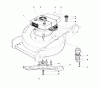 Toro 20758 - Lawnmower, 1980 (0000001-0999999) Spareparts ENGINE ASSEMBLY