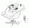 Toro 20762 - Lawnmower, 1981 (1000001-1999999) Spareparts ENGINE ASSEMBLY