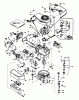 Toro 20762 - Lawnmower, 1982 (2000001-2999999) Spareparts ENGINE TECUMSEH MODEL NO. TNT 100-10077D