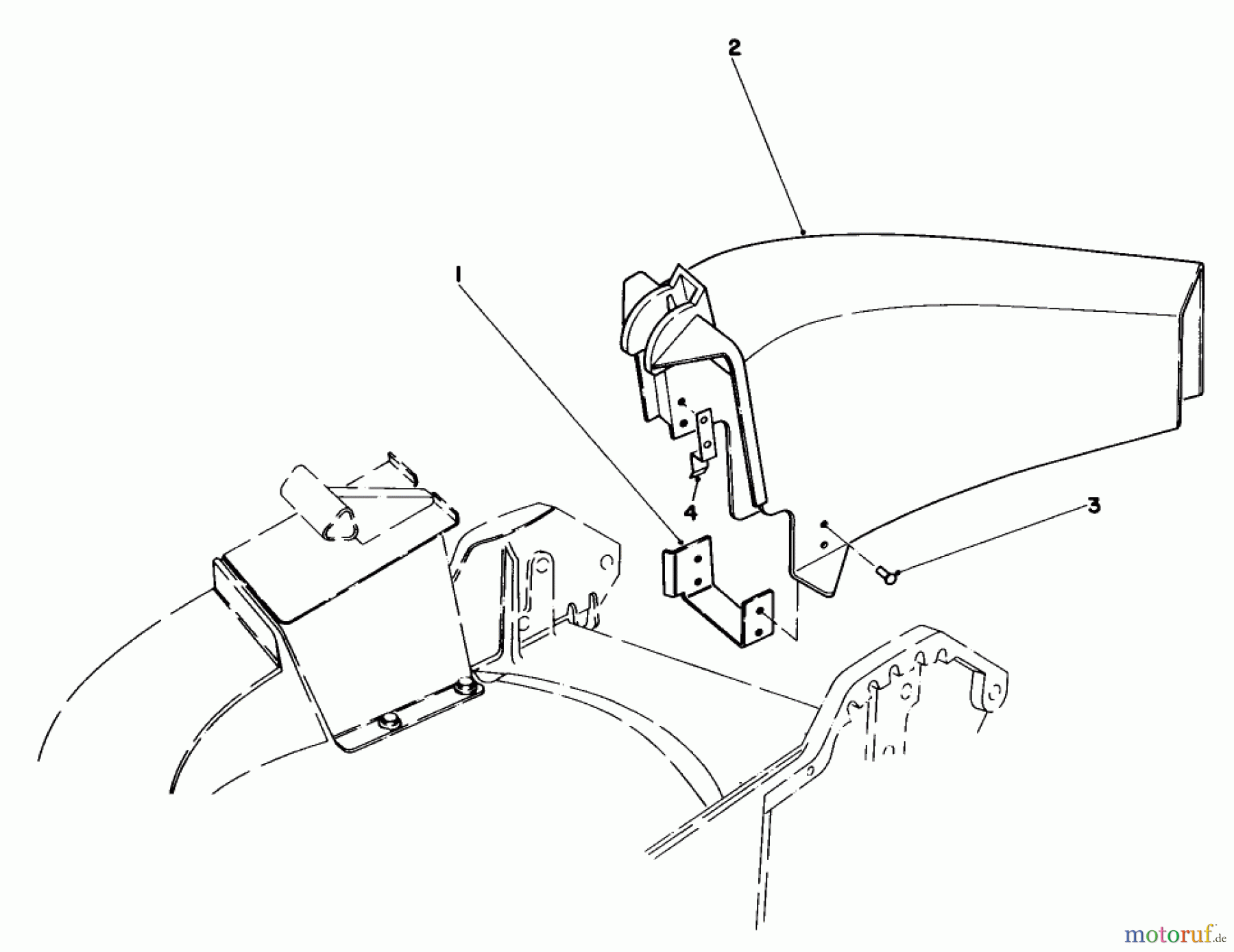 Toro Neu Mowers, Walk-Behind Seite 1 20762C - Toro Lawnmower, 1985 (5000001-5999999) SIDE DISCHARGE KIT NO. 59107 (OPTIONAL)