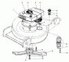 Toro 20762C - Lawnmower, 1986 (6000001-6999999) Spareparts ENGINE ASSEMBLY