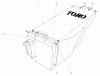 Toro 20772 - Lawnmower, 1980 (0000001-0999999) Spareparts GRASS BAG ASSEMBLY