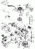 Toro 20782C - Lawnmower, 1985 (5000001-5999999) Spareparts ENGINE TECUMSEH MODEL NO. TVS 90-43327D