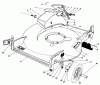 Toro 20782C - Lawnmower, 1985 (5000001-5999999) Spareparts HOUSING ASSEMBLY