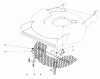 Toro 20785 - Lawnmower, 1980 (0000001-0999999) Spareparts LEAF SHREDDER KIT NO. 59105 (OPTIONAL)