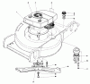 Toro 20788 - Lawnmower, 1980 (0000001-0999999) Spareparts ENGINE ASSEMBLY