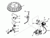 Toro 21100 - Whirlwind Lawnmower, 1968 (8000001-8999999) Spareparts MAGNETO NO. 610772