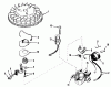 Toro 21103 - Whirlwind Lawnmower, 1969 (9000001-9999999) Spareparts MAGNETO NO. 610772