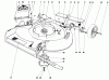 Toro 21738 - Whirlwind Lawnmower, 1980 (0000001-0999999) Spareparts HOUSING ASSEMBLY