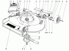 Toro 21738 - Whirlwind Lawnmower, 1982 (2000001-2999999) Spareparts HOUSING ASSEMBLY
