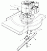 Toro 22005 - Lawnmower, 1987 (7000001-7999999) Spareparts ENGINE ASSEMBLY