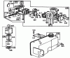 Toro 22005 - Lawnmower, 1989 (9000001-9999999) Spareparts ENGINE BRIGGS & STRATTON MODEL NO. 130902 TYPE 1200-01 #3