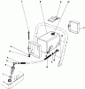 Toro 22005 - Lawnmower, 1988 (8000001-8999999) Spareparts REMOTE FUEL TANK KIT NO. 39-6880 (OPTIONAL)